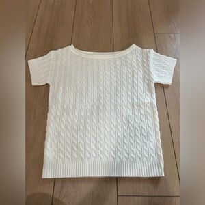 Women’s Cream knitted sweater